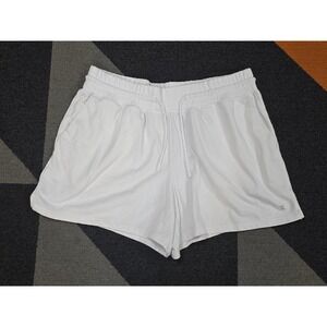 Xersion Athletic Shorts White Drawstring‎ Waist Activewear XXL